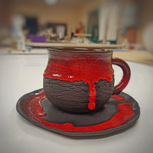 Load image into Gallery viewer, Lava mug&#39;s with plate
