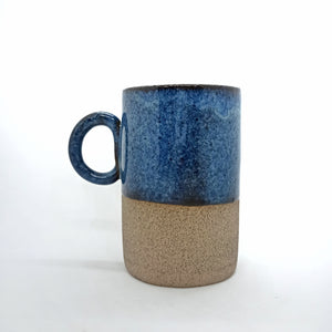 Blue mug "Cylinder"