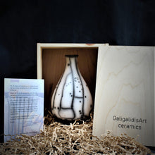 Load image into Gallery viewer, NAKED RAKU  unique collection in a wooden box