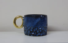 Load image into Gallery viewer, Μug with gold handle 18Κ